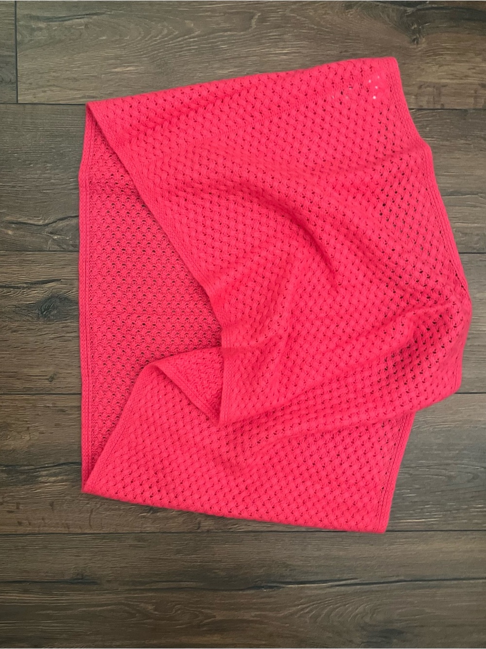 Isaac Mizrahi Live Cashmere Basketweave Infinity Scarf
